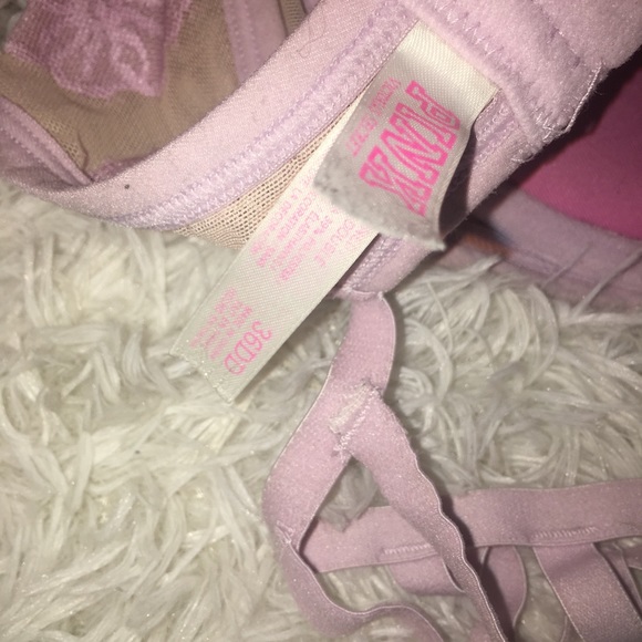 VS PINK Lace Cage Back Strappy Bra - Picture 5 of 6